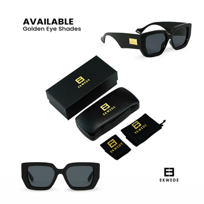 Ekwede Golden Eye Shades – Premium Statement Frames